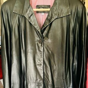 Remy leather coat